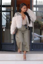 Christina Milian is Stylish at Barneys New York in Beverly Hills 04/28/2017