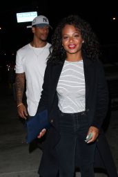 Christina Milian - Leaving Catch LA Restaurant in West Hollywood 4/6/2017