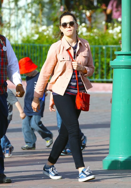 Daisy Ridley at the Disney California Adventure Park in Anaheim 4/3/2017