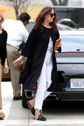 Dakota Johnson Casual Style - Shopping in Los Angeles 04/25/2017