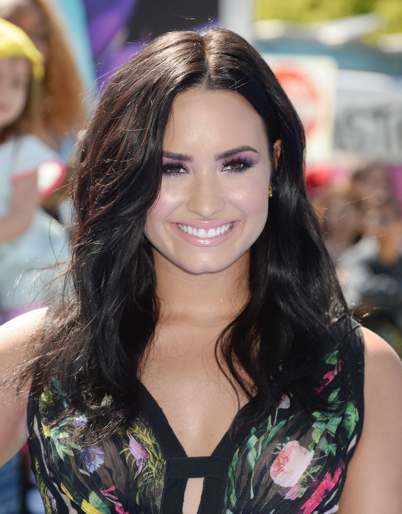 Demi Lovato at “Smurfs: The Lost Village” Premiere in Los Angeles ...