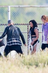 Demi Lovato - Filmed a music video for her song "No Promises" 4/12/2017
