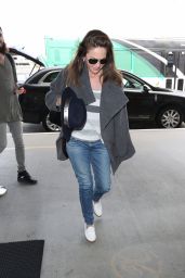 Diane Lane Catching a Flight Out of Los Angeles 4/17/2017