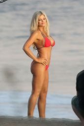 Donna D’Errico - Baywatch themed Bikini Photoshoot in Malibu 04/27/2017 