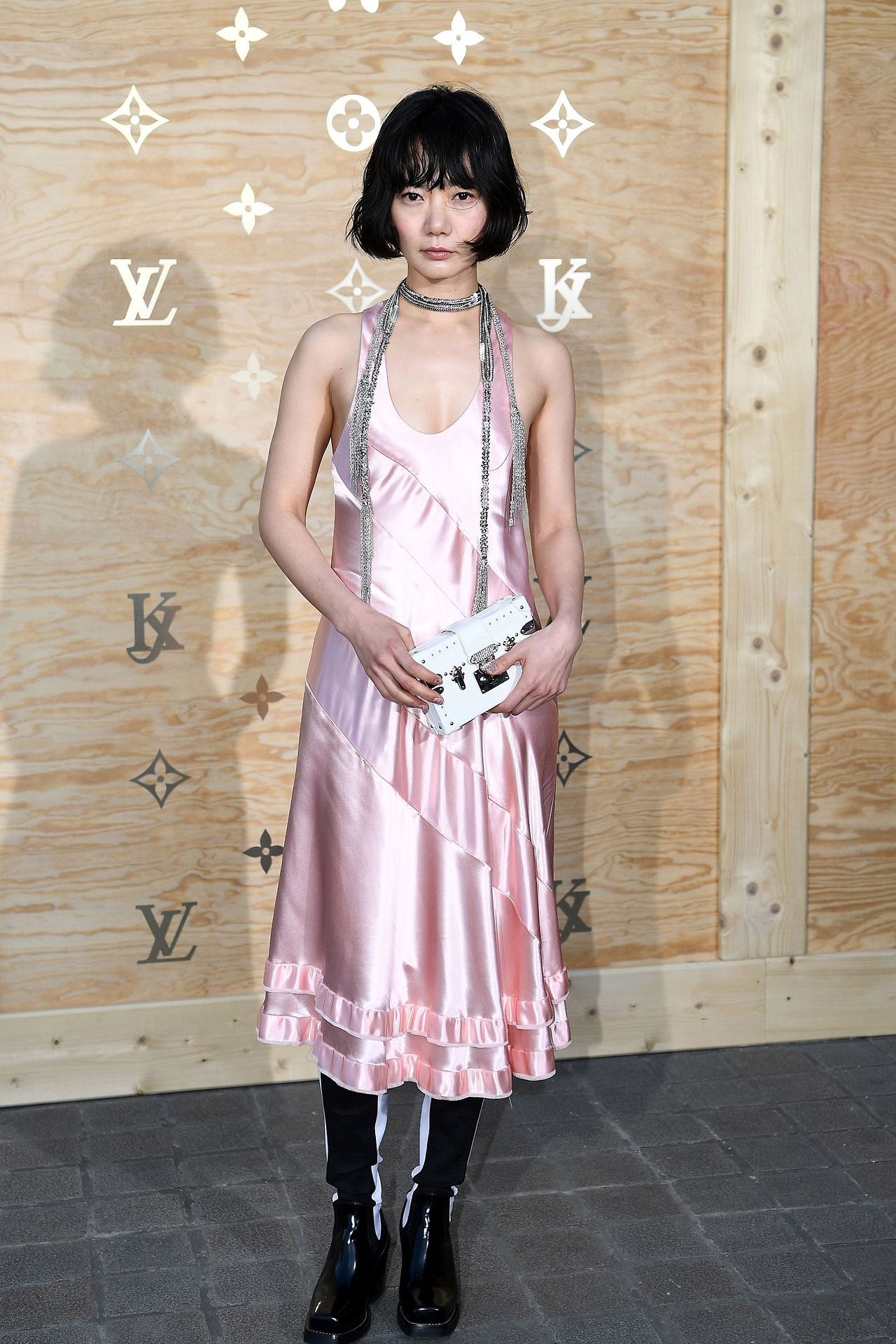 Doona Bae attends the Louis Vuitton Fall/Winter 2023-2024 ready-to-wear  collection presented Monday, March 6, 2023 in Paris. (Vianney Le  Caer/Invision/AP Stock Photo - Alamy
