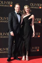 Elize Du Toit on Red Carpet at Olivier Awards 2017 in London