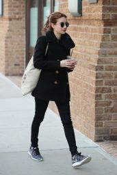 Emma Roberts - Out and About Tribeca in NY 4/2/2017