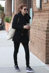 Emma Roberts - Out and About Tribeca in NY 4/2/2017