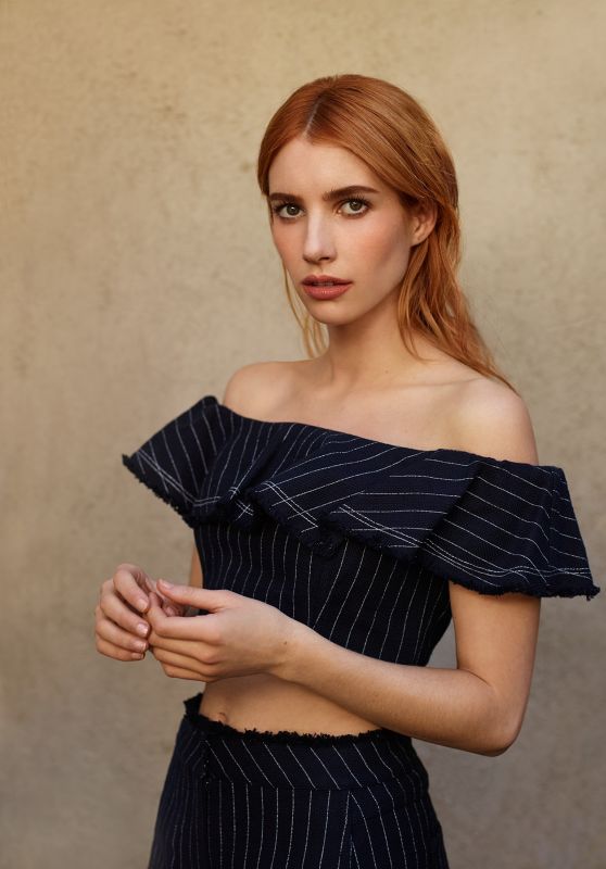 Emma Roberts Photoshoot - Who What Wear Spring 2017