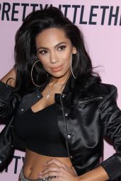 Erica Mena at PrettyLittleThing x Stassie Launch Party in LA 4/11/2017