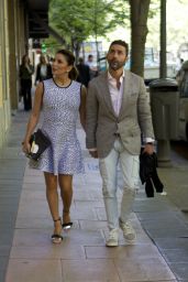 Eva Longoria And Her Husband José Bastón - Out in Madrid 4/4/2017