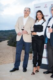 Eva Longoria Visits MArques De Riscal Cellar, Elciego in Spain 4/5/2017