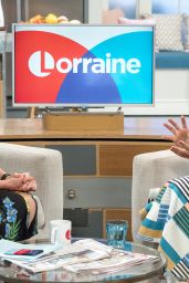 Freida Pinto Appeared on Lorraine TV Show in London 4/10/2017
