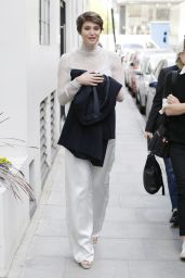 Gemma Arterton Style - Out in London 4/11/2017