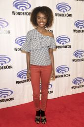 Hayley Law at “Riverdale” Press Room at WonderCon in Anaheim 3/31/2017