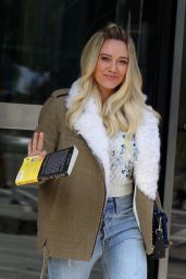 Hilary Duff at the "Younger" set at the CUNY School of Law in Queens, NYC 4/20/2017