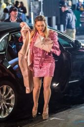 Hilary Duff on the Set of "Younger" in NYC 4/26/2017 