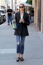Jaime King Street Style - Out in Beverly Hills 4/10/2017