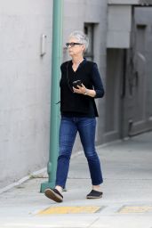 Jamie Lee Curtis Casual Style - Beverly Hills 4/10/2017
