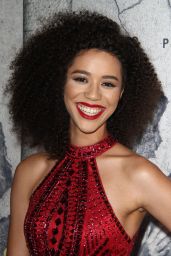 Jasmin Savoy Brown at “The Leftovers” Season 3 Premiere in Hollywood 4/4/2017