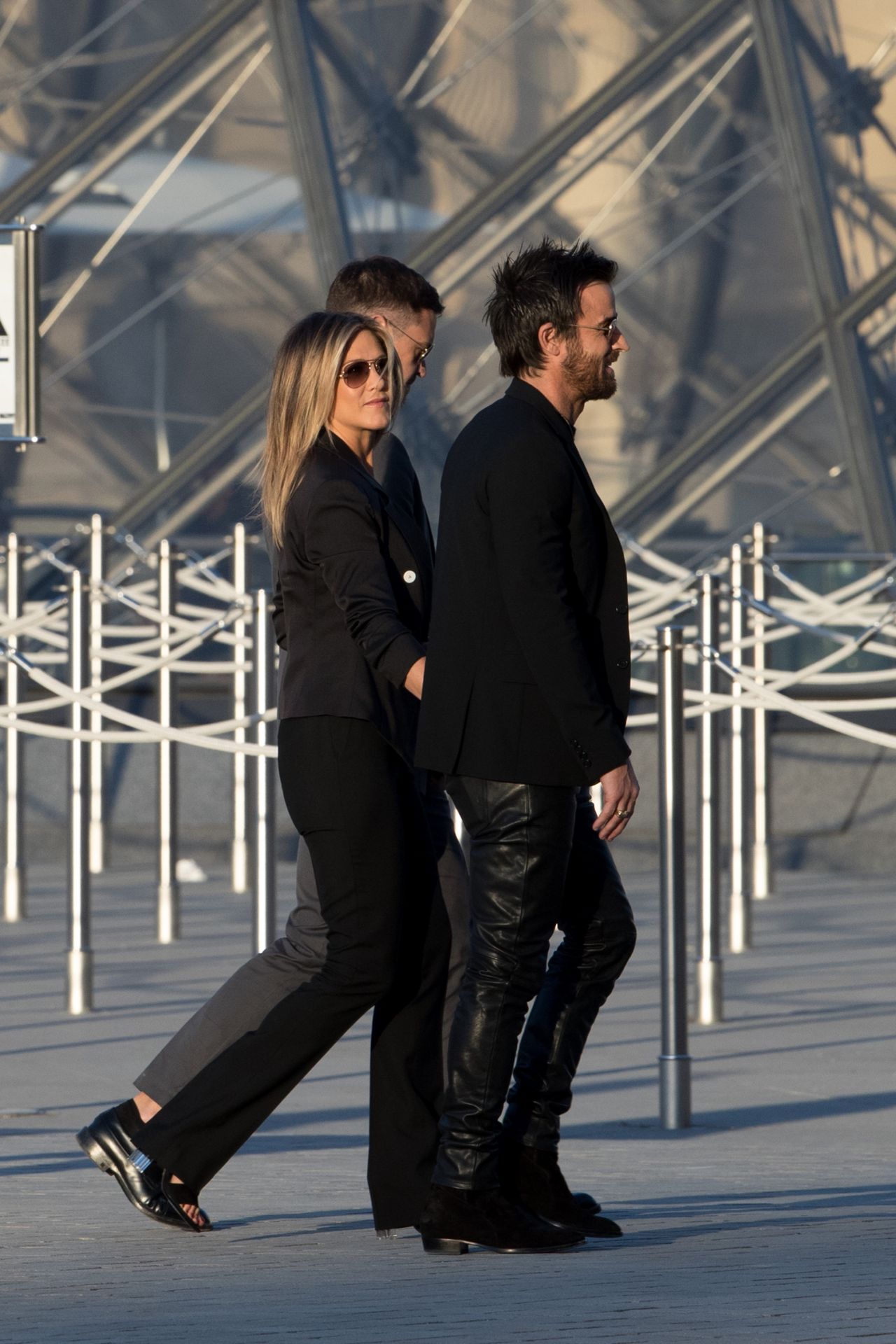 Jennifer Aniston at the Louis Vuitton Dinner Party in Paris 4/11