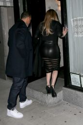 Jennifer Lopez and Alex Rodriguez Night Out in NYC, April 2017