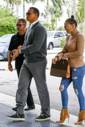 Jennifer Lopez in Ripped Jeans Escorted By A-Rod To A Doctor