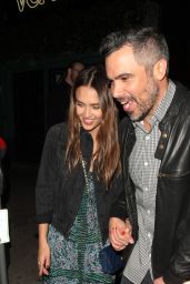 Jessica Alba - Leaving the Peppermint Club in West Hollywood 4/22/2017