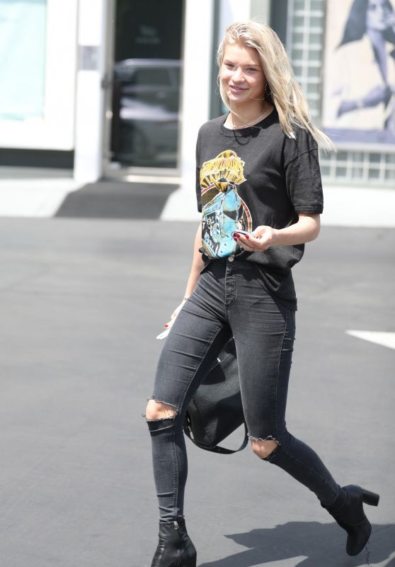 Josie Canseco Street Style - Out in West Hollywood, April 2017