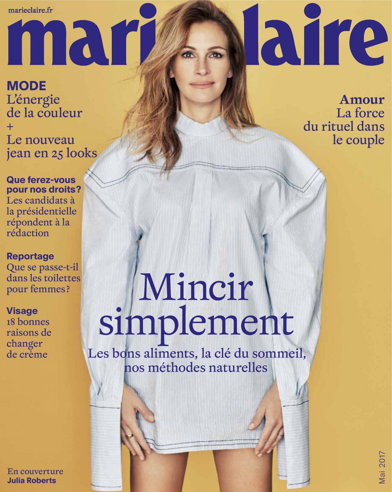 Julia Roberts - Marie Claire Magazine France May 2017 Issue • CelebMafia