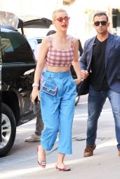 Katy Perry Looking Fashionable - Hading to the Studio in New York City 04/28/2017