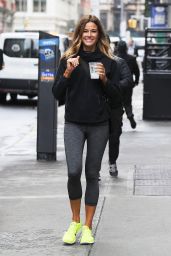 Kelly Bensimon in Leggings - Out in NYC 04/26/2017 