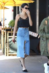 Kendall Jenner & Hailey Baldwin - Lunch at Honor Bar in Beverly Hills 4/18/2017