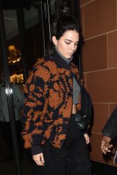 Kendall Jenner - Leaving C Restaurant in Mayfair, London 4/5/2017
