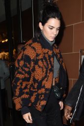 Kendall Jenner - Leaving C Restaurant in Mayfair, London 4/5/2017