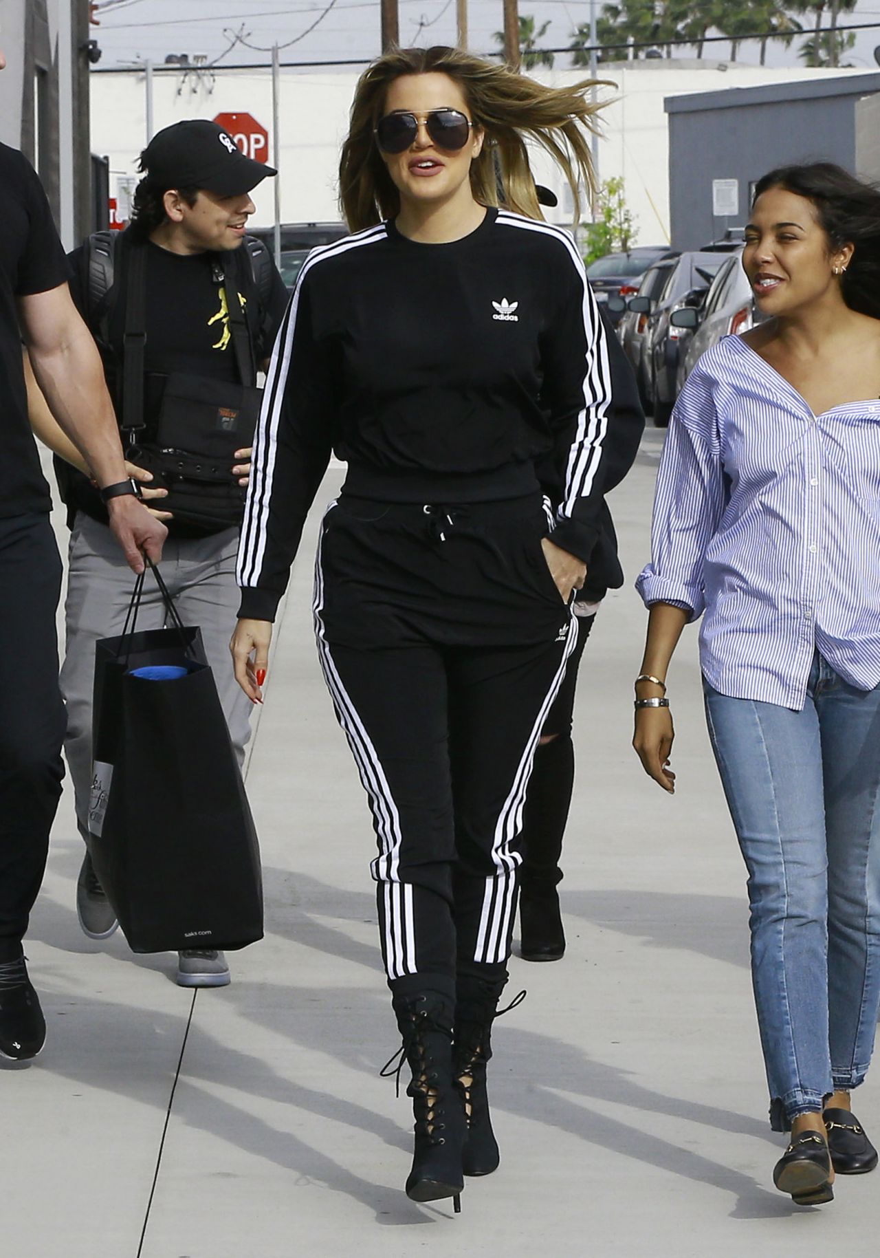 Khloe Kardashian at the Studio Filming For her TV Show - Culver City 4 ...