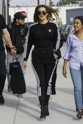 Khloe Kardashian at the Studio Filming For her TV Show - Culver City 4/6/2017