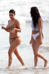 Kim Kardashian in Bikini - Beach in Tulum, Mexico 4/24/2017