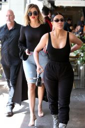 Kim Kardashian - Leaves at Restaurant in LA 4/7/2017