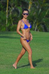 Kourtney Kardashian in Bikini on the Beach in Mexico 04/25/2017 