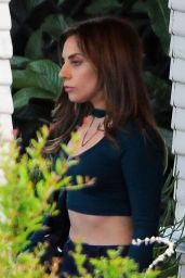 Lady Gaga on the Set of "A Star is Born" in Los Angeles 04/25/2017