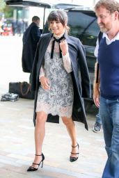 Lea Michele -Leaving the BBC Breakfast Studios in Manchester 4/21/2017