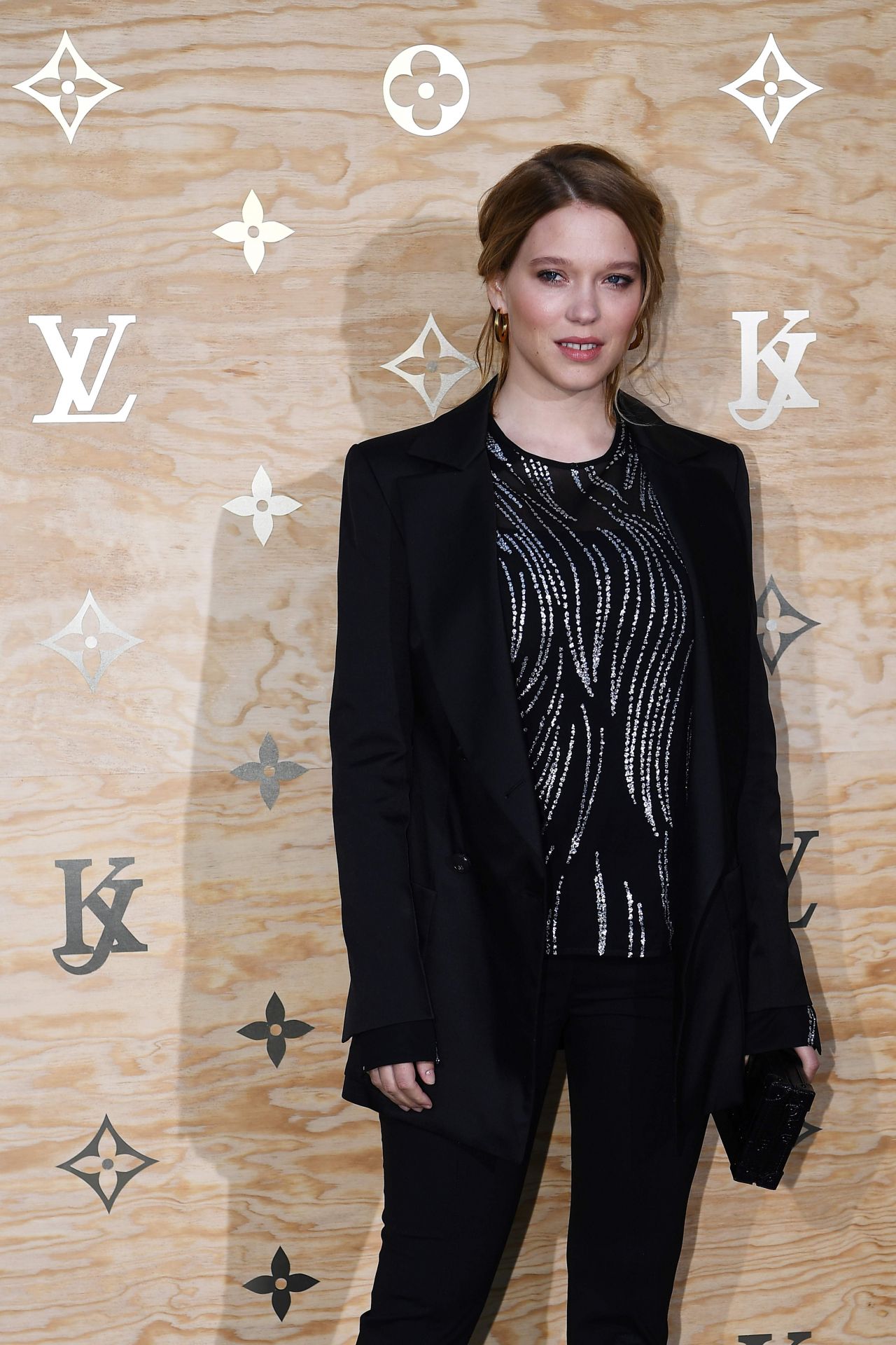 Lea Seydoux at Louis Vuitton Dinner Party, Louvre in Paris 4/11/2017