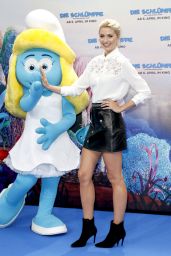 Lena Gercke at “Smurfs: The Lost Village” Premiere in Berlin