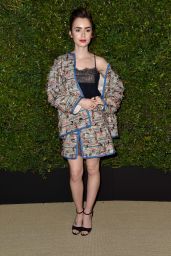 Lily Collins is Stylish - Celebration of Chanel