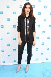 Lily Collins - WE Day Cocktail Party in Los Angeles 04/26/2017 