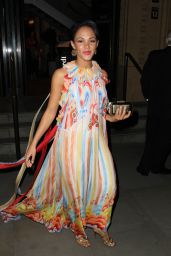 Lily Frazer On Red Carpet – Olivier Awards in London 4/9/2017