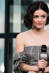 Lucy Hale - AOL Build Series in NYC 4/20/2017