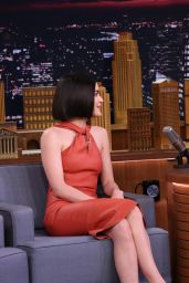 Lucy Hale Appeared on The Tonight Show Starring Jimmy Fallon in NYC, April 2017