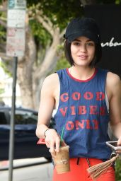 Lucy Hale in Spandex - Out in Los Angeles 4/13/2017